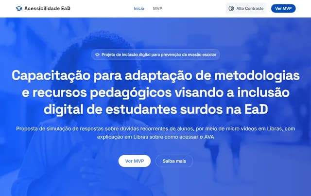 Painel de auditoria de acessibilidade com métricas WCAG